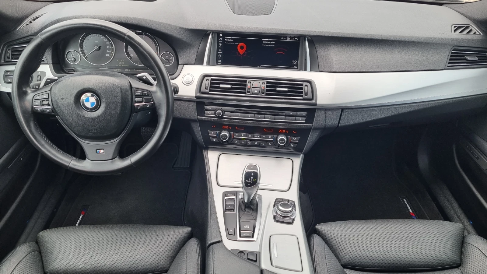 BMW 535 Pano/Head up/Disctronic/KeyLess/Подгрев-обдухване/ - изображение 9