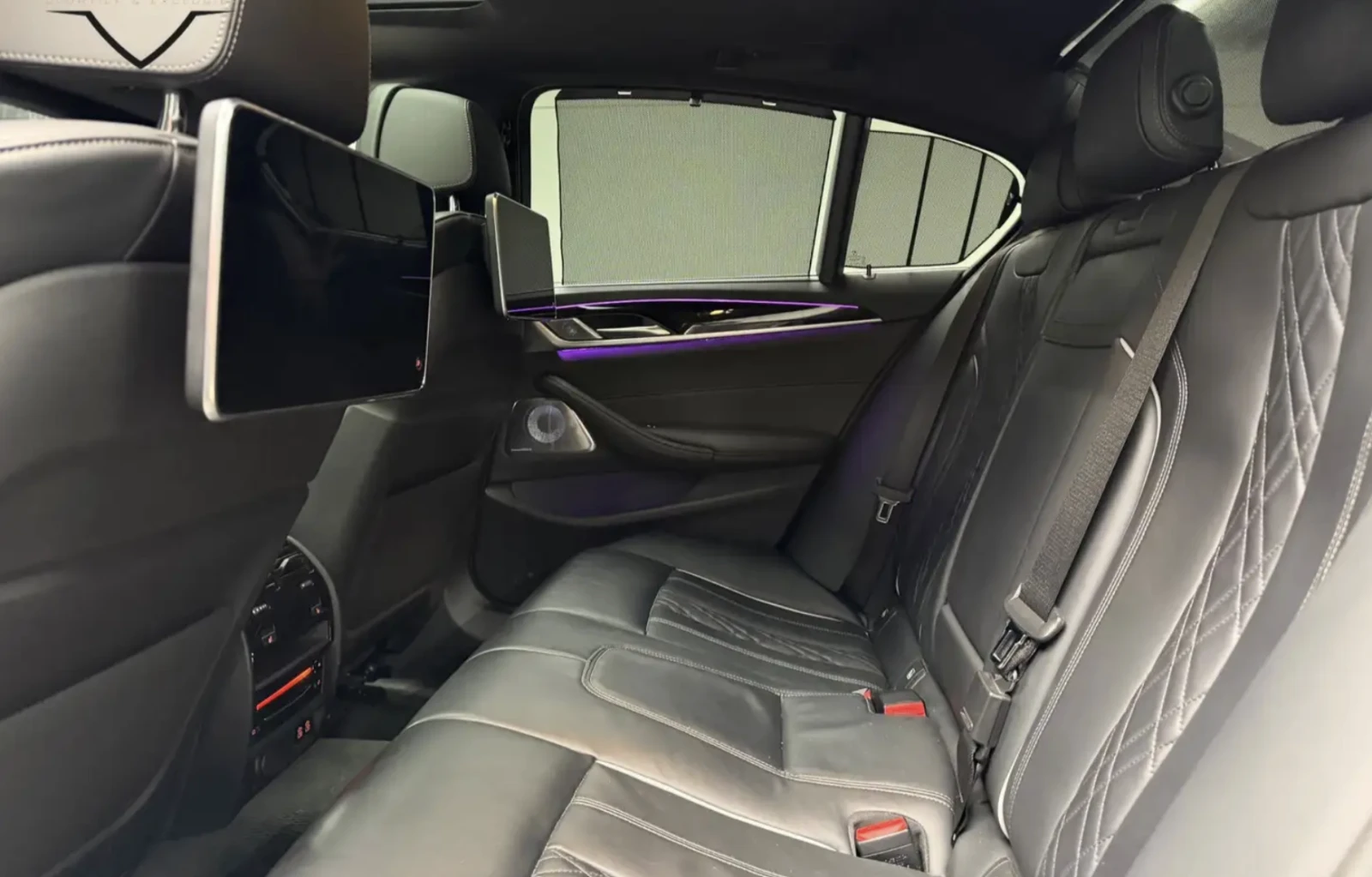 BMW 545 e xDrive Монитори/B&W/360/Exclusive/Head-up - изображение 9