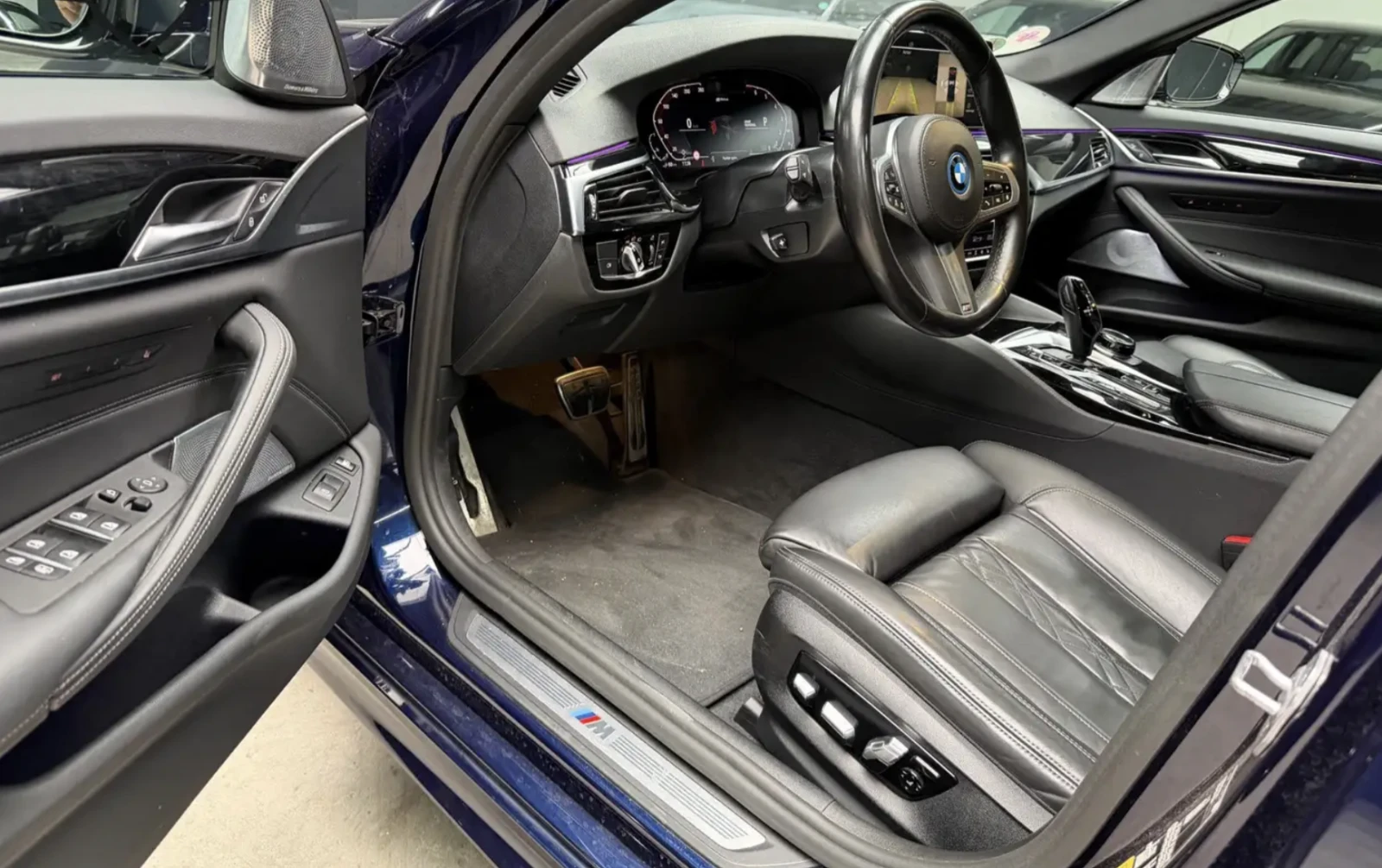 BMW 545 e xDrive Монитори/B&W/360/Exclusive/Head-up - изображение 5