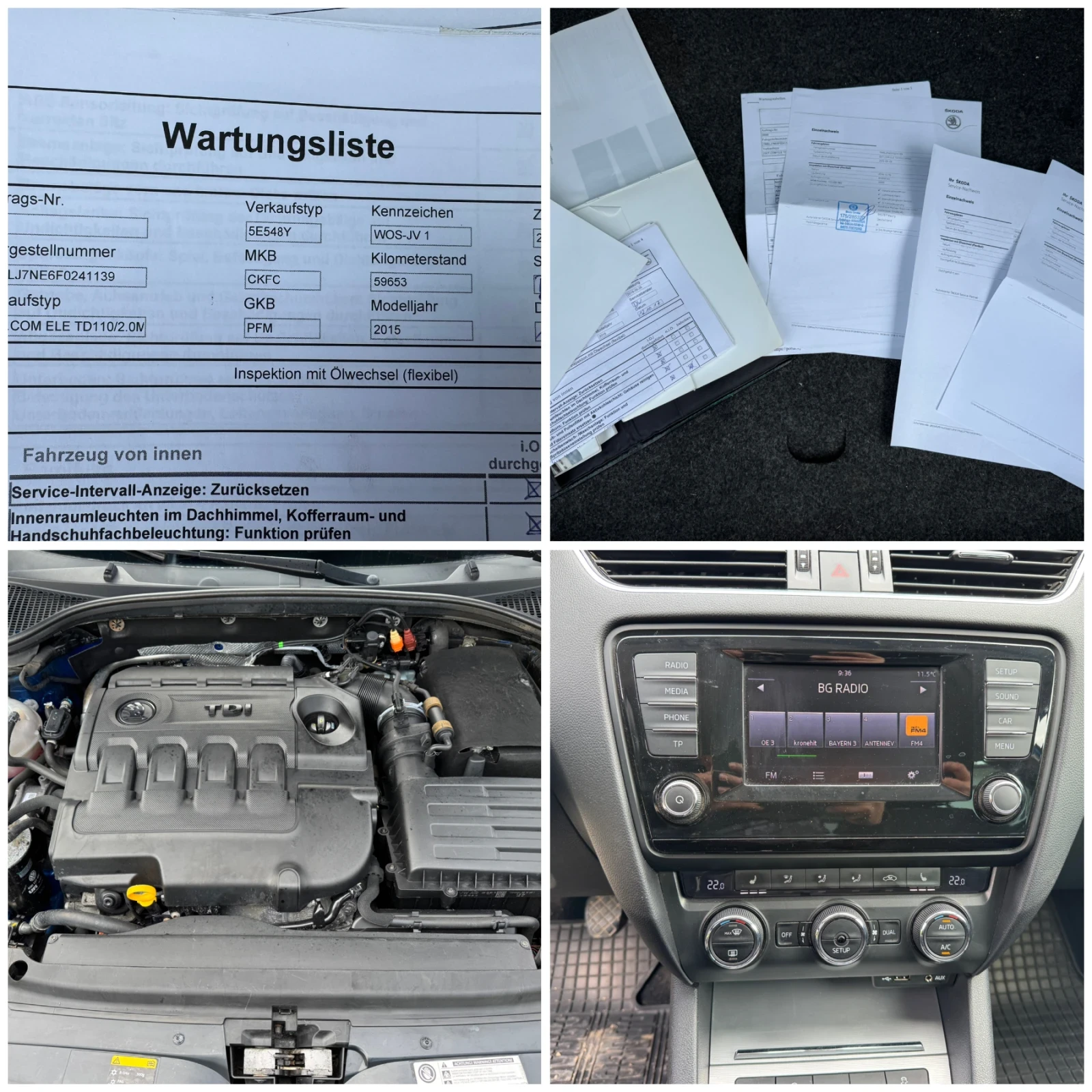 Skoda Octavia * 2.0TDI* 150ks* 4x4* NAVI* , снимка 17 - Автомобили и джипове - 54389281