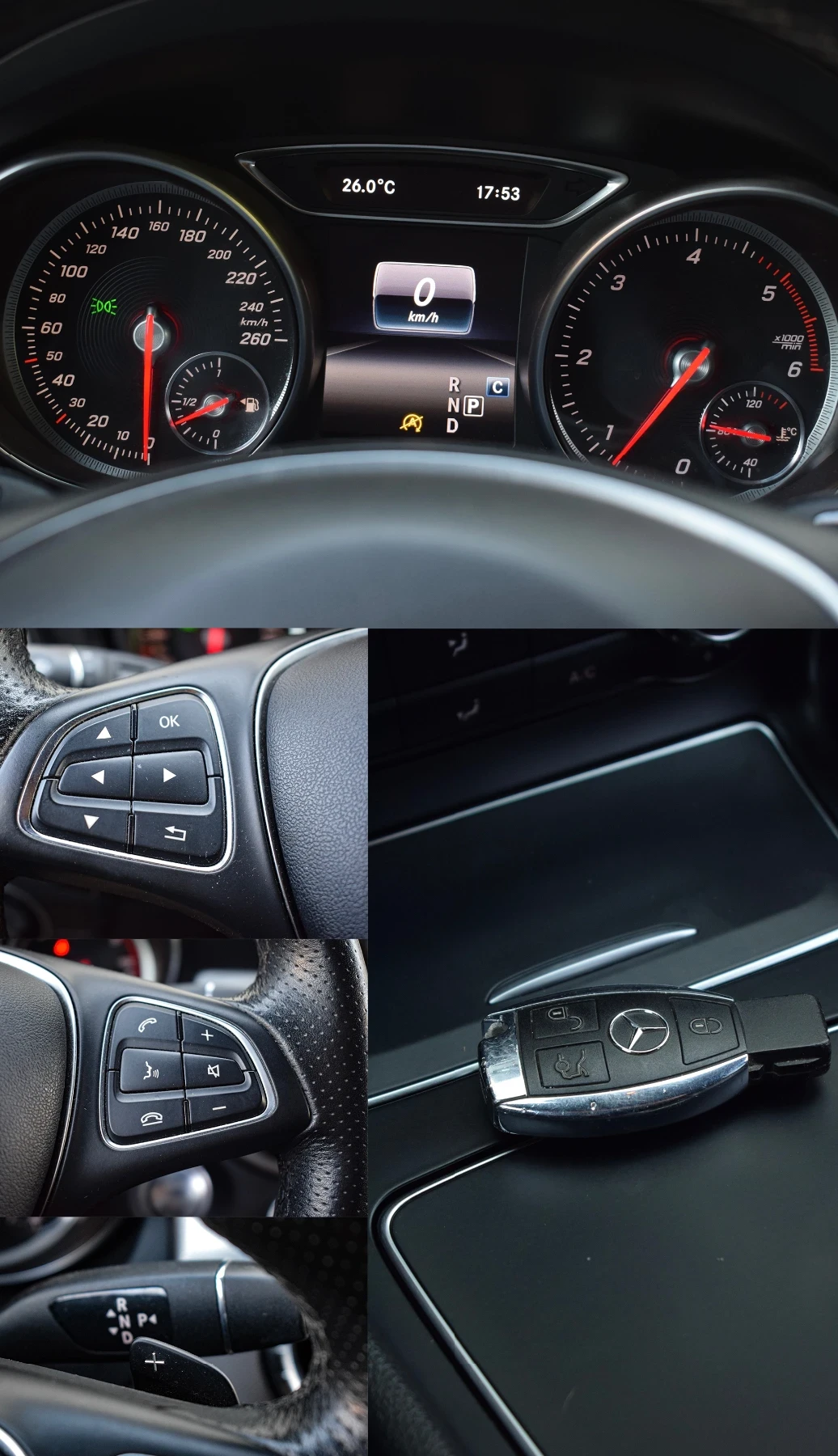Mercedes-Benz CLA 220, снимка 14 - Автомобили и джипове - 54443236