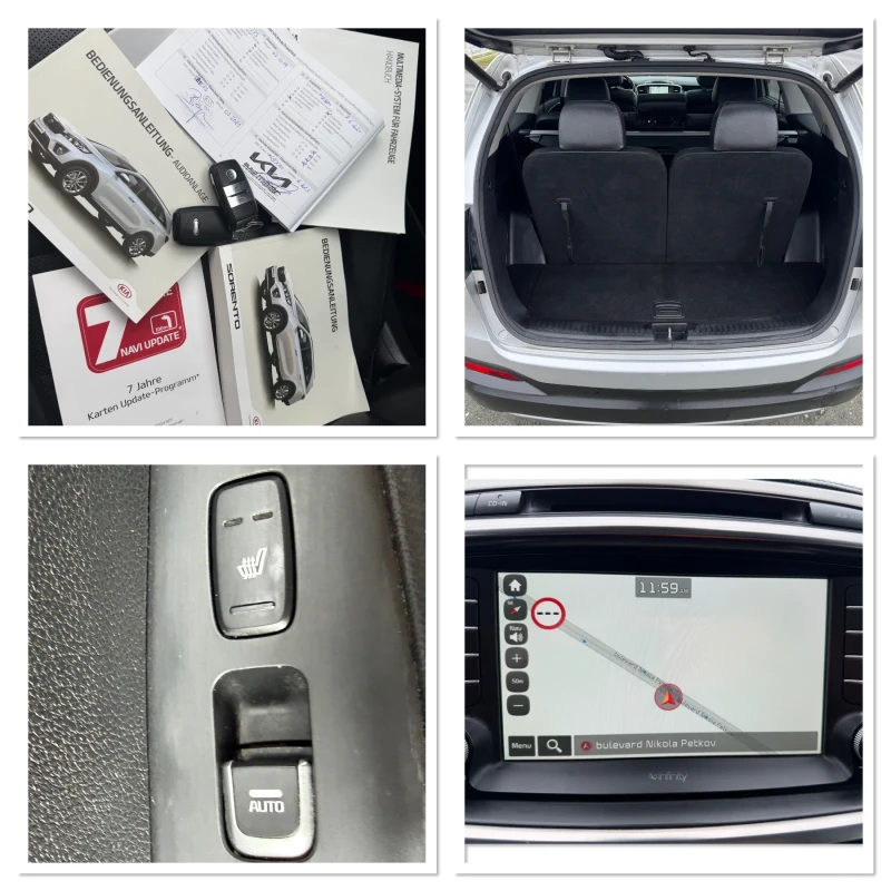 Kia Sorento GT LINE / 360КАМЕРА / ПАНОРАМА / ОБДУХВАНЕ / ЕВРО6, снимка 17 - Автомобили и джипове - 53386825