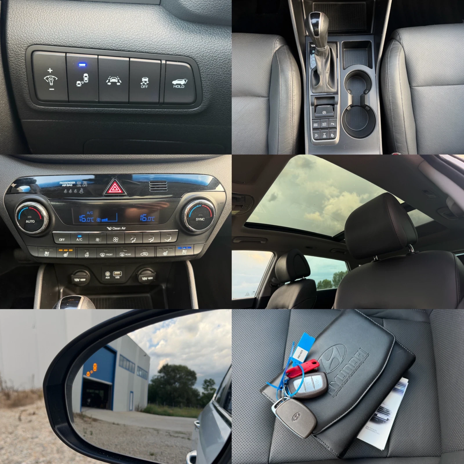 Hyundai Tucson 2.0 CRDi 4x4 Premium/ Всички екстри, снимка 16 - Автомобили и джипове - 55792834