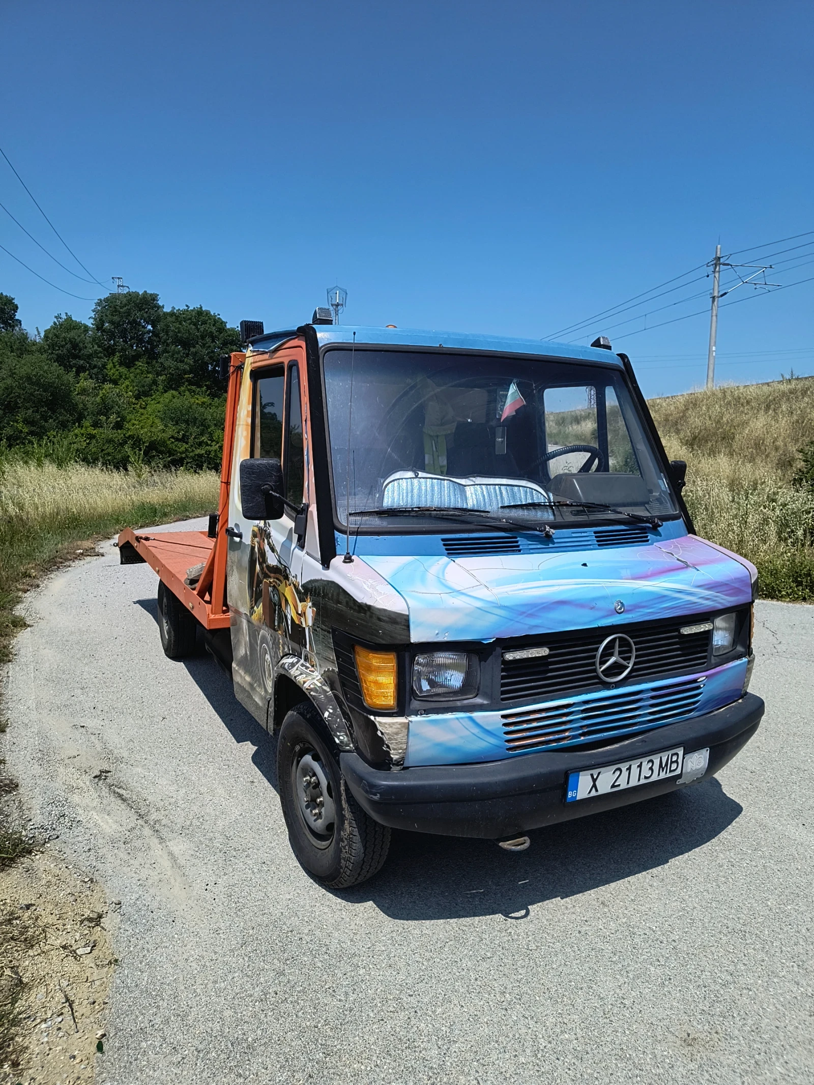 Mercedes-Benz 208 автовоз  - изображение 3