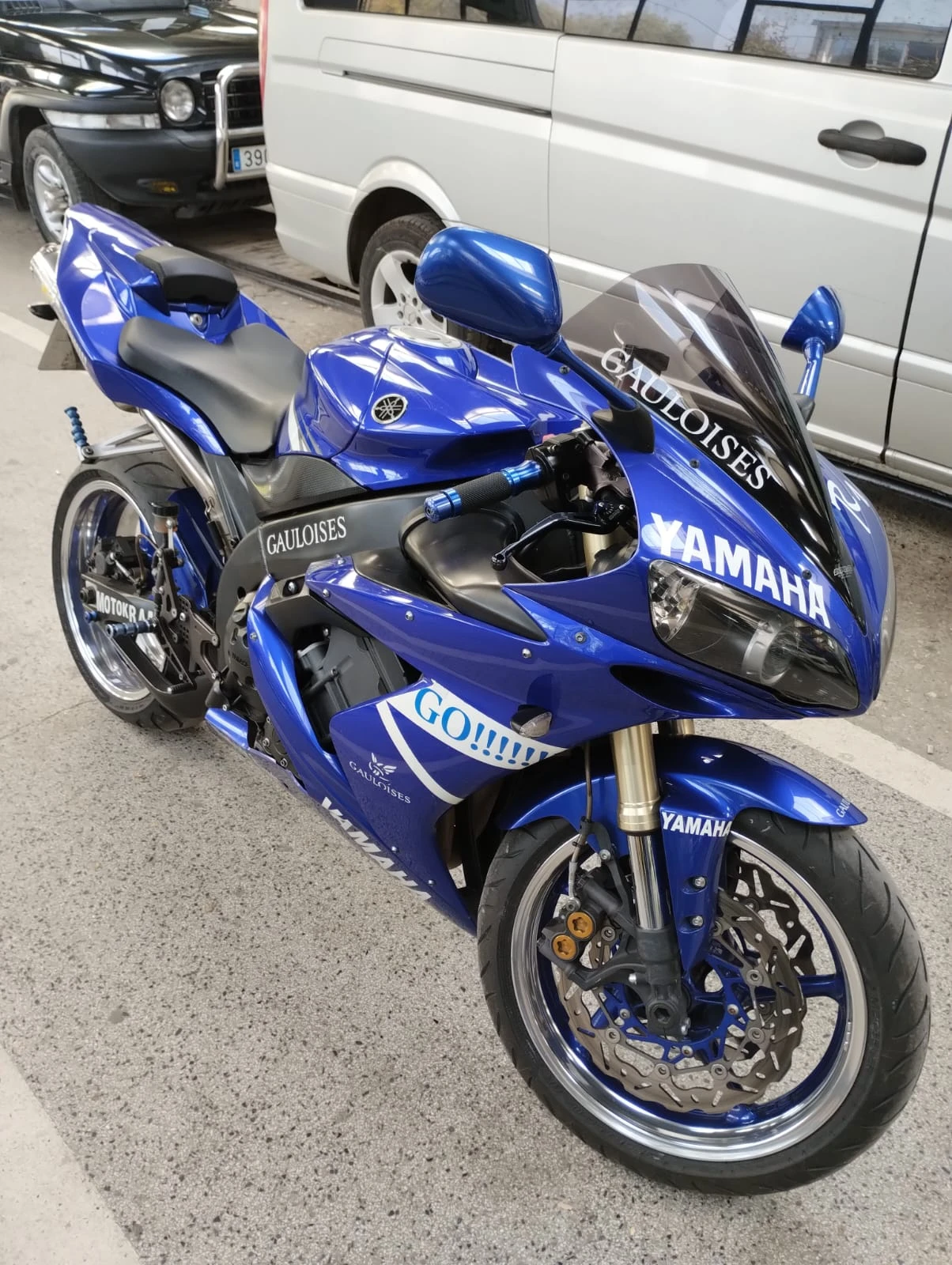 Yamaha YZF-R1 Leo Vince* Gauloises* Напълно Обслужен