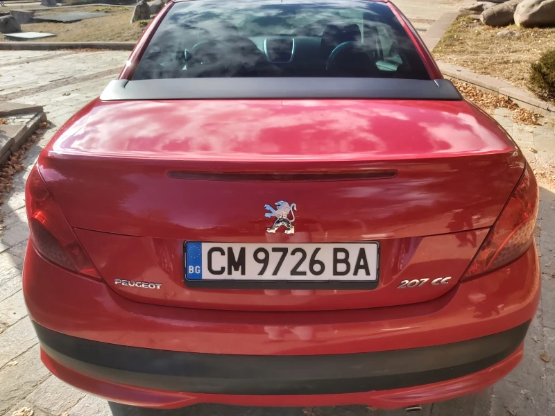 Peugeot 207 CC 1.6 VTi ТОП!, снимка 4 - Автомобили и джипове - 48211893