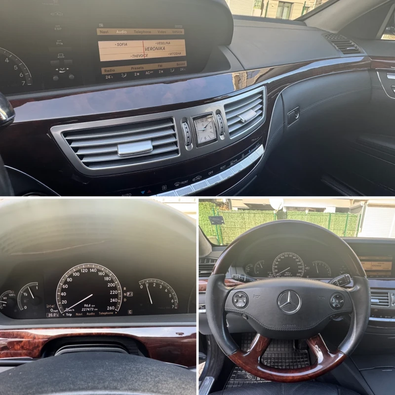 Mercedes-Benz S 550 Long, снимка 12 - Автомобили и джипове - 49455947