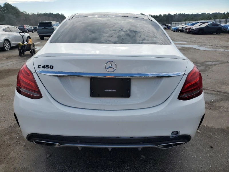 Mercedes-Benz C 450 AMG 4MATIC AMG / Панорама / Кожа / Keyless/ Burmester, снимка 6 - Автомобили и джипове - 52489630