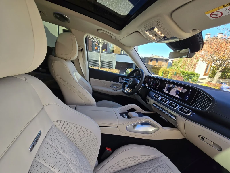 Mercedes-Benz GLS 63 AMG 4M+ Ultimate Pano Distronic 360 Camera AMG седалки, снимка 12 - Автомобили и джипове - 52311663