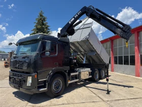 Volvo Fm 440 6X2 самосвал + HIAB 211 EP-5 HIDUO, снимка 1