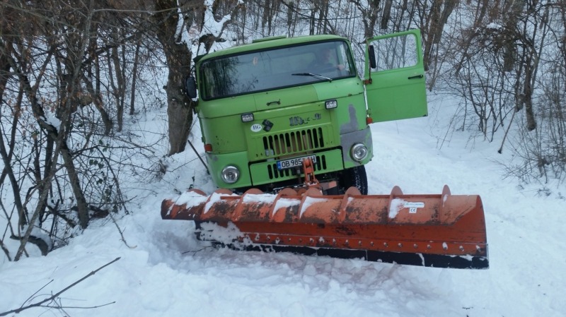 Ifa L L60 4x4 самосвал снегорин , снимка 1 - Камиони - 46081063