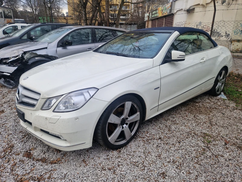 Mercedes-Benz E 220 CDI/кабрио/FULL, снимка 1 - Автомобили и джипове - 48035504