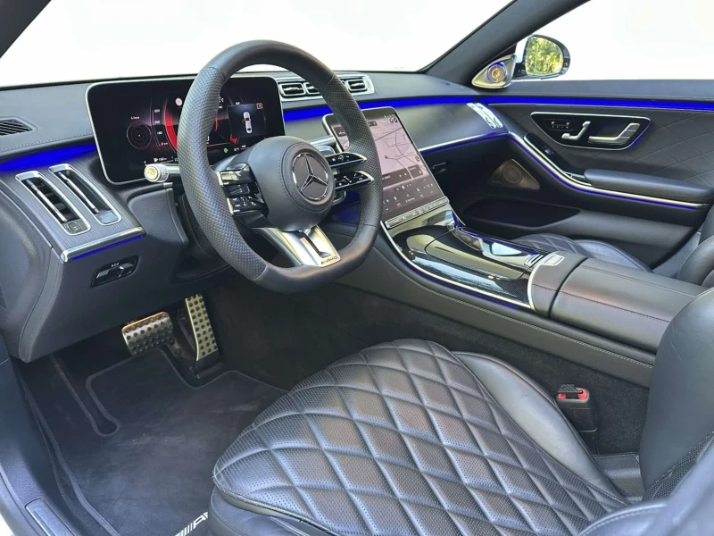 Mercedes-Benz S 580 / S63 OPTIC / LONG / 27000км, снимка 9 - Автомобили и джипове - 51522319