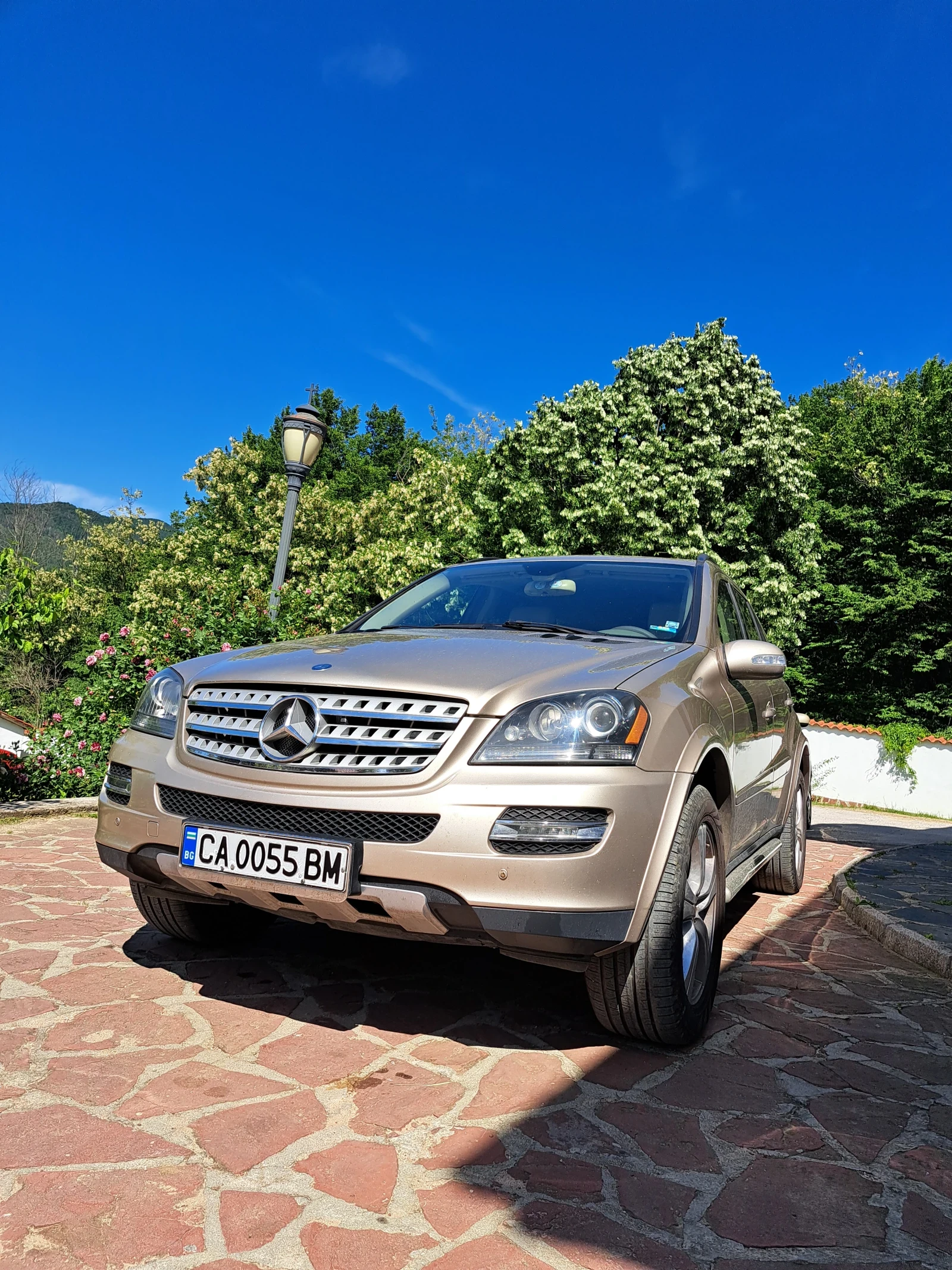 Mercedes-Benz ML 350 W164 3.5 ГАЗ-БЕНЗИН , снимка 9 - Автомобили и джипове - 55599317