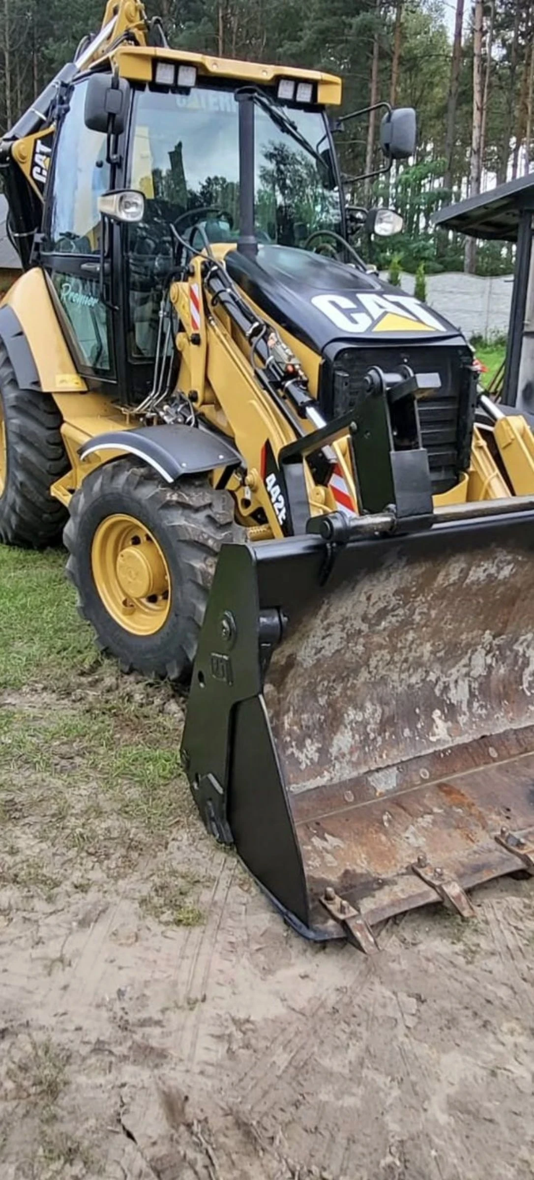����� Caterpillar 442E, 2008, 72KW ��������� | Mobile.bg � ����������� 2