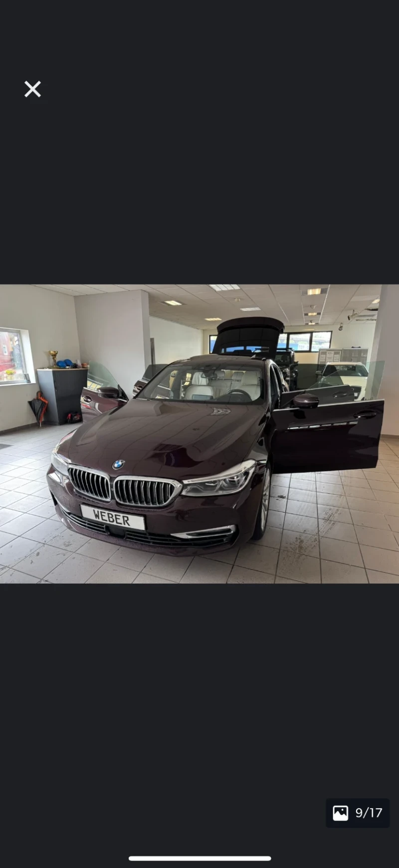 BMW 6 GT 630d, снимка 7 - Автомобили и джипове - 49144897