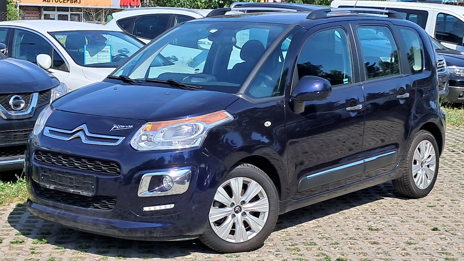 Citroen C3 Picasso EXCLUSIVE FULL РЕАЛ КМ ИЗКЛЮЧИТЕЛН СЕРВ КНИЖК 1.6D