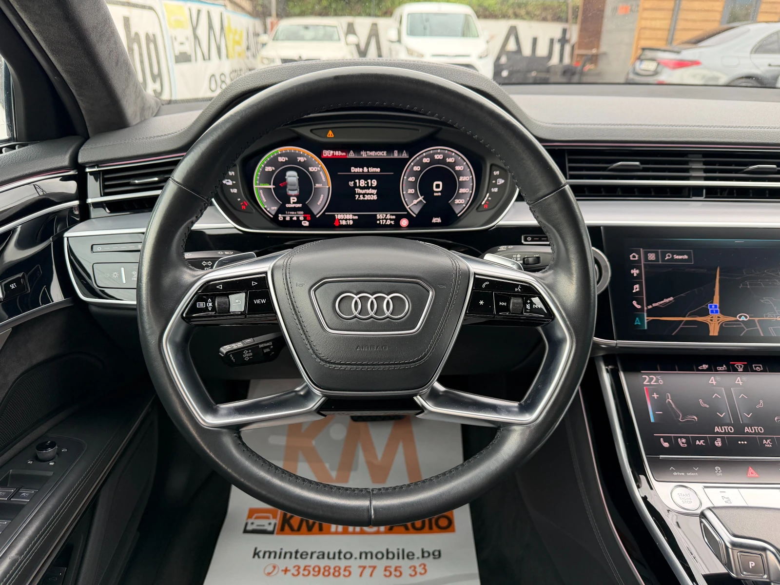 Audi A8 60TFSIe PLUG IN/QUATTRO/FULL/MATRIX, снимка 10 - Автомобили и джипове - 54457854