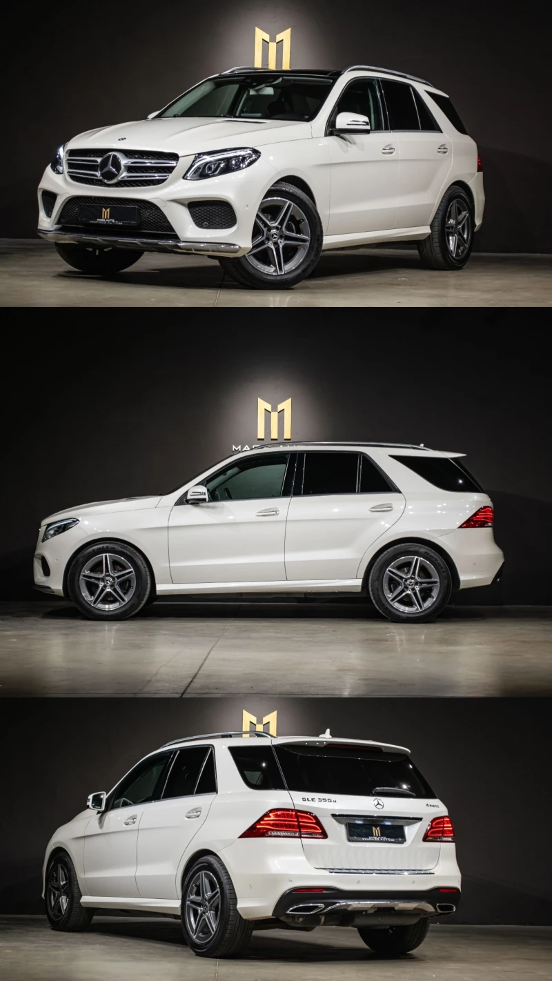 Mercedes-Benz GLE 350 d/AMG/Реален пробег/Панорама/ , снимка 3 - Автомобили и джипове - 50785376