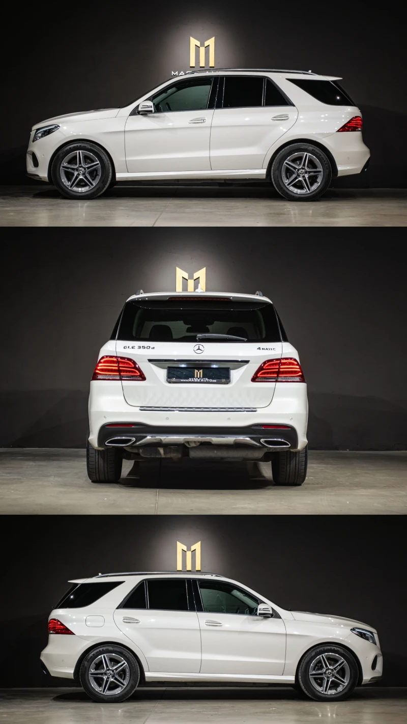 Mercedes-Benz GLE 350 d/AMG/Реален пробег/Панорама/ , снимка 4 - Автомобили и джипове - 50785376