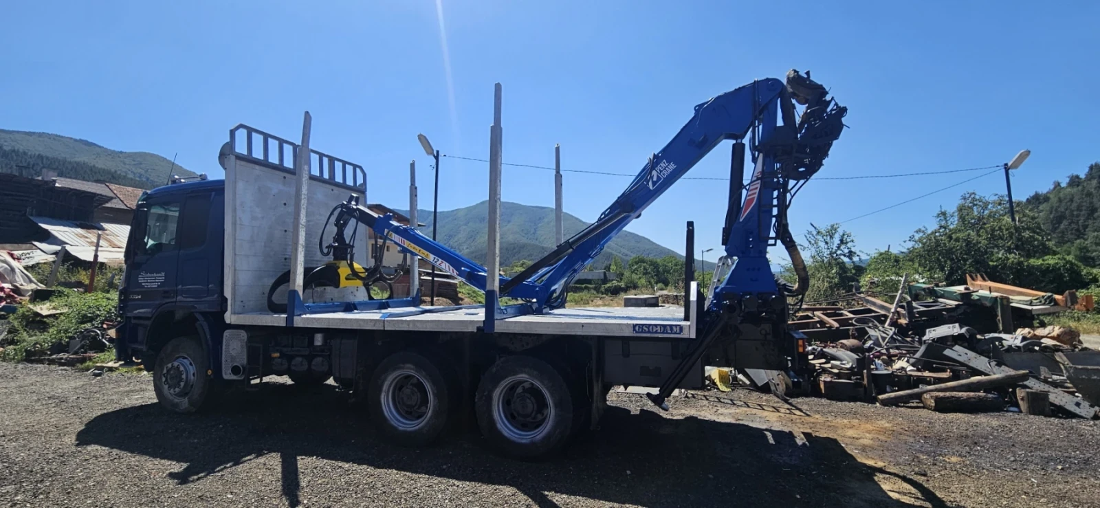 Mercedes-Benz Actros 33.540 v8 ръчка 6х6, снимка 15 - Камиони - 55691481