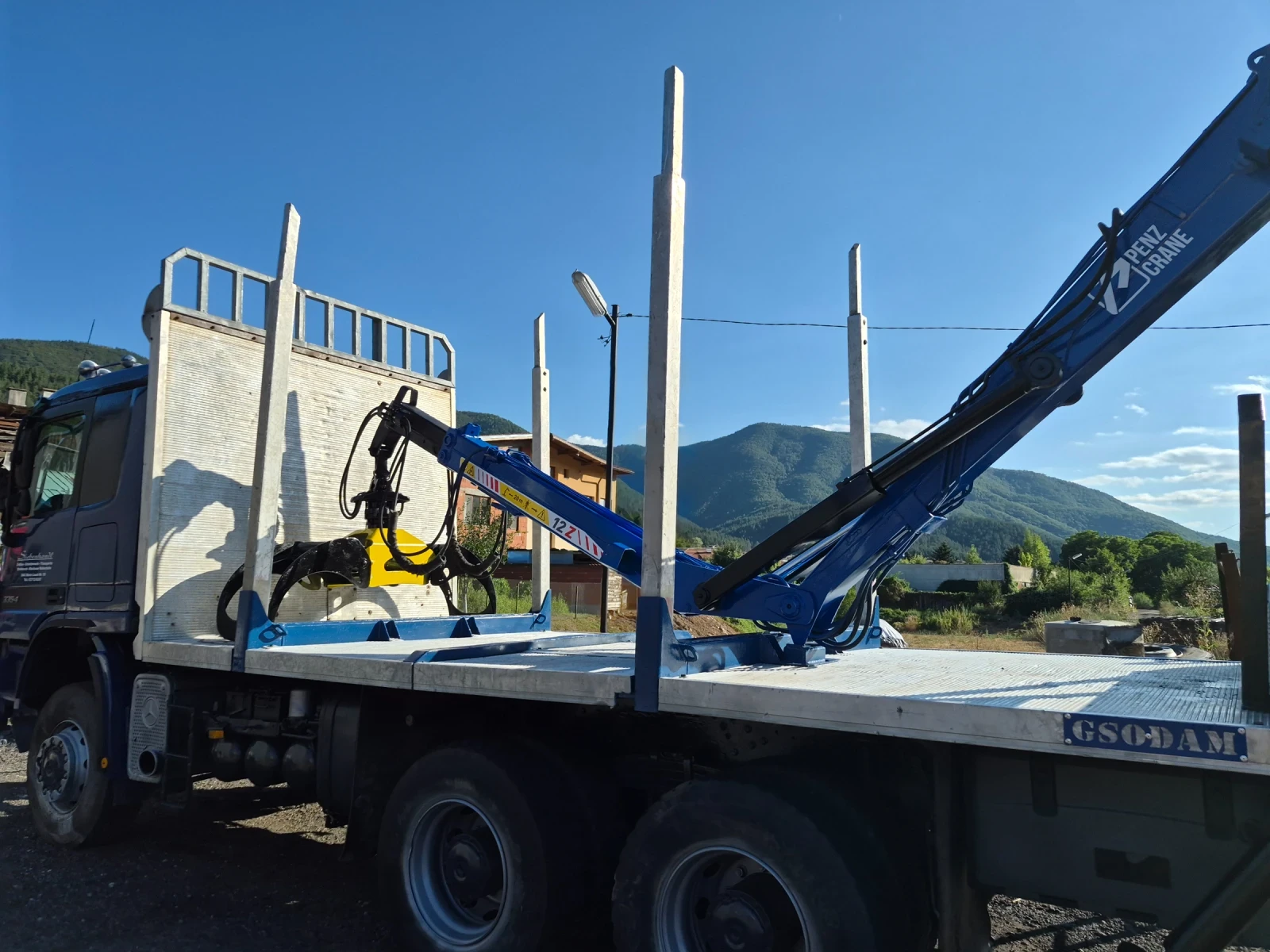 Mercedes-Benz Actros 33.540 v8 ръчка 6х6, снимка 13 - Камиони - 55691481