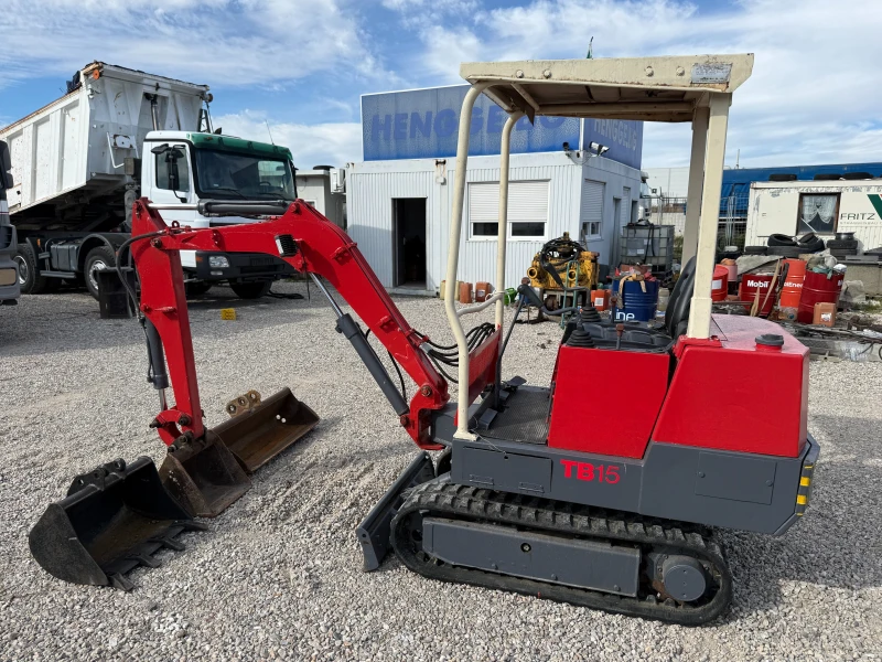 Багер Takeuchi TB15 3 КОФИ, снимка 4 - Индустриална техника - 52177518