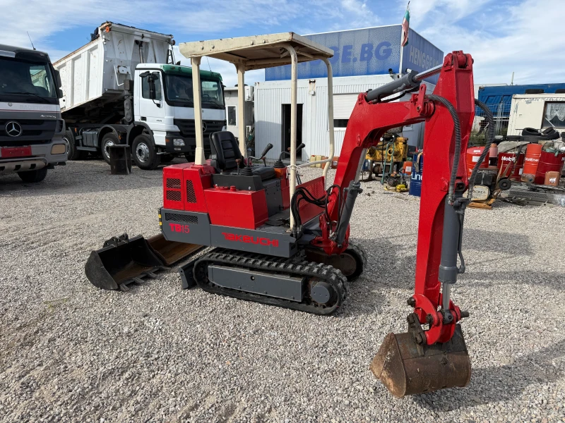 Багер Takeuchi TB15 3 КОФИ, снимка 15 - Индустриална техника - 52177518