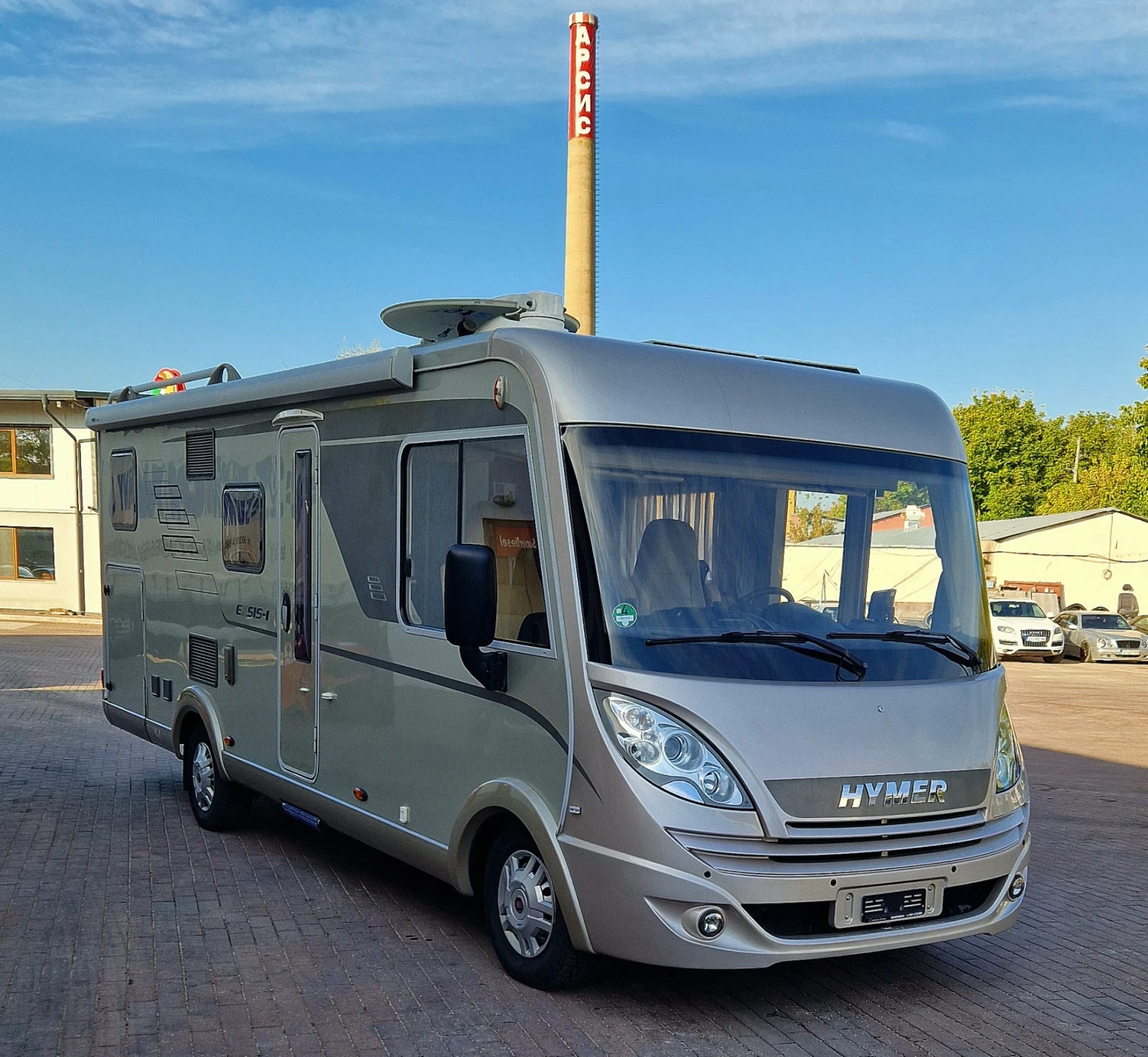 Кемпер HYMER / ERIBA Fiat B674 AL KO   150 ps