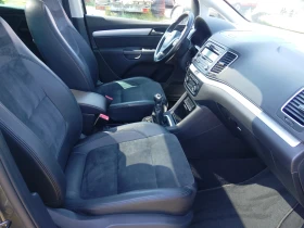 VW Sharan 2.0TDI-4MOTION-PANORAMA-КОЖА-КЛИМАТРОНИК-, снимка 9