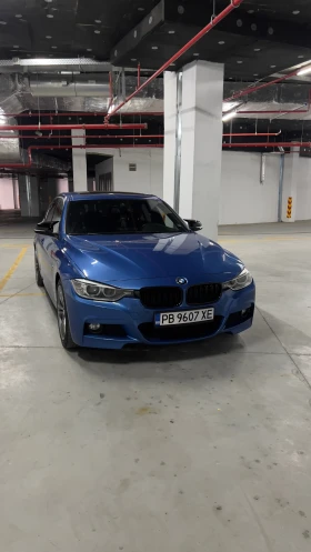 BMW 320 М пакет/Head up/Син металик, снимка 12