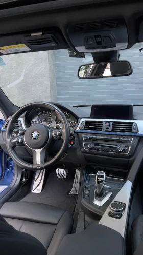 BMW 320 М пакет/Head up/Син металик, снимка 9