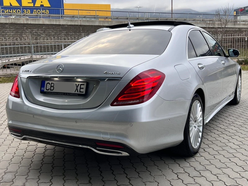 Mercedes-Benz S 350 CDI 4-MATIC Long AMG Night vision Head-up 3xTV Oбд, снимка 3 - Автомобили и джипове - 48400436