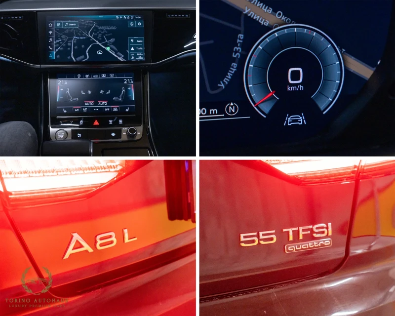 Audi A8 55TFSI* LONG* , снимка 16 - Автомобили и джипове - 52401156