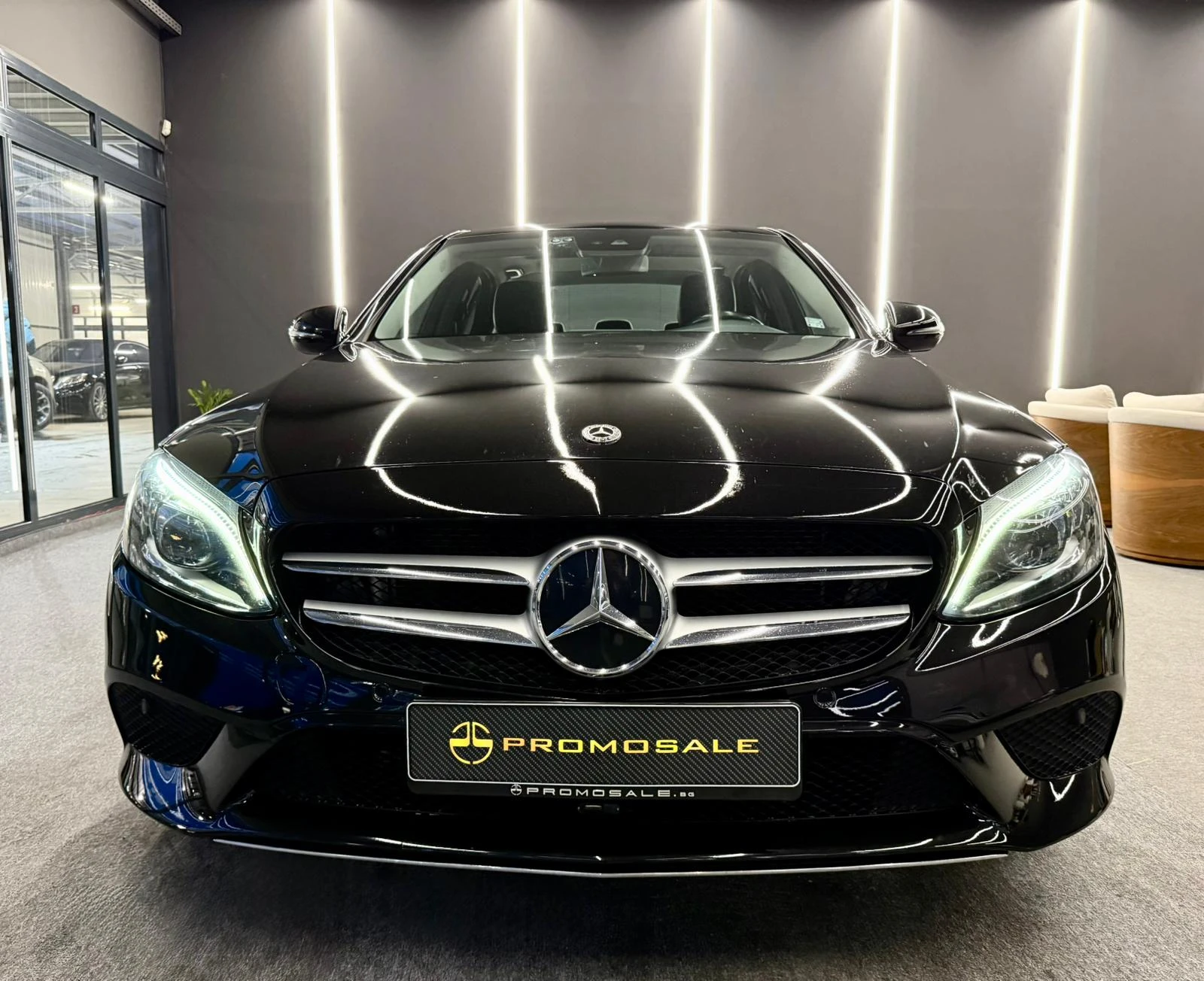 Mercedes-Benz C 200 4Matic * EQ Boost * Подгрев * Лизинг, снимка 2 - Автомобили и джипове - 53721277