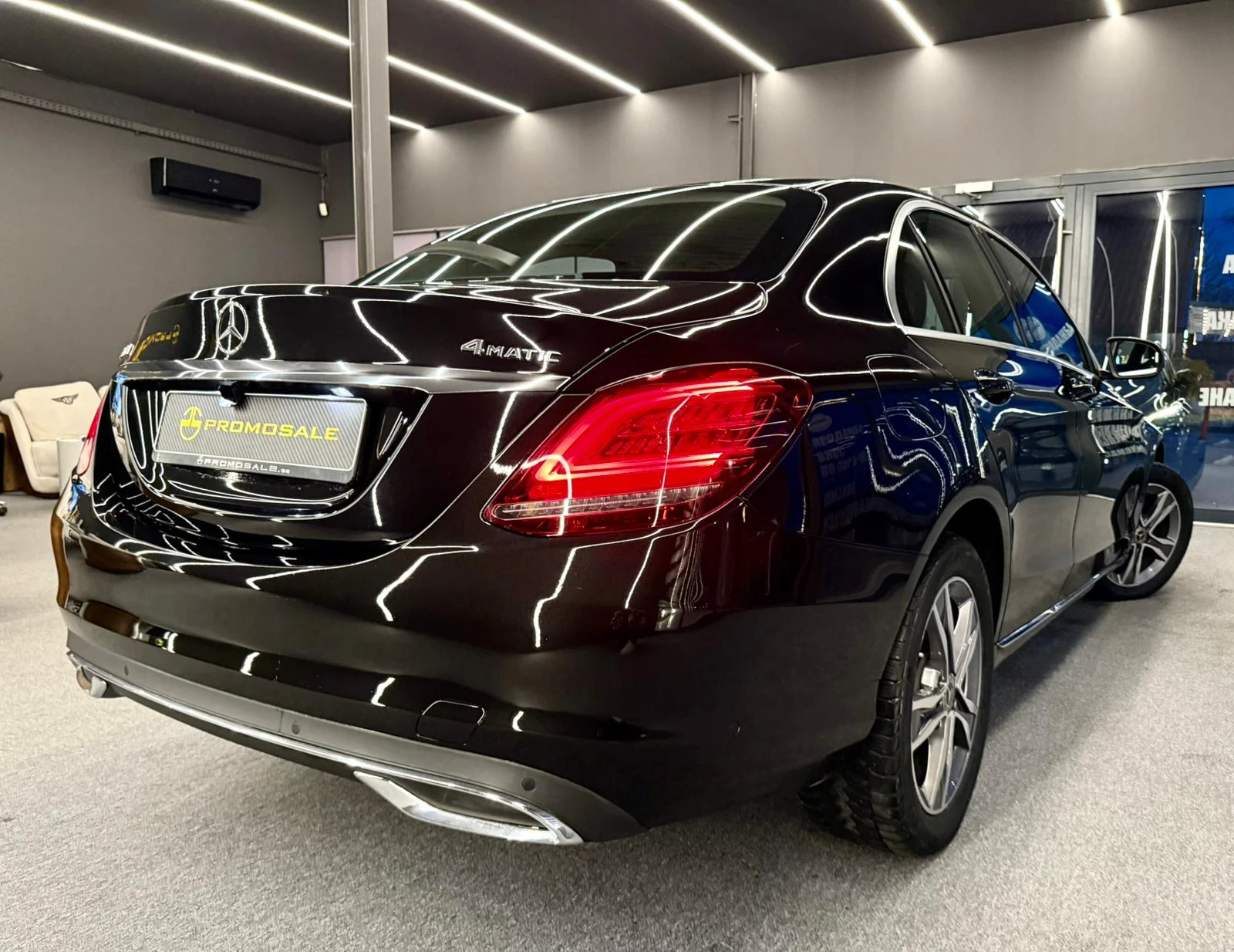 Mercedes-Benz C 200 4Matic * EQ Boost * Подгрев * Лизинг, снимка 6 - Автомобили и джипове - 53721277