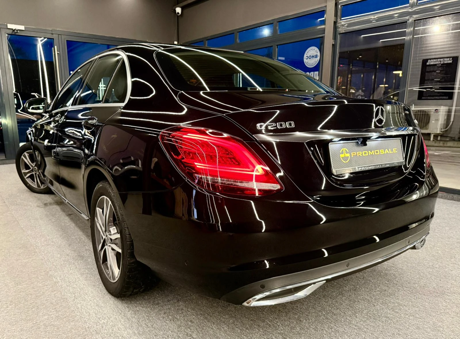 Mercedes-Benz C 200 4Matic * EQ Boost * Подгрев * Лизинг, снимка 4 - Автомобили и джипове - 53721277