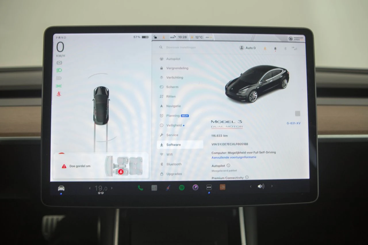 Tesla Model 3 PERFORMANCE    AWD, 456 К.С., FULL ELECTRIC, снимка 10 - Автомобили и джипове - 54043104