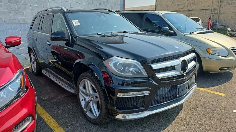 Mercedes-Benz GL 500 AMG PACK 3XTV ОБДУХВАНЕ ПОДГРЯВАНЕ ПАНОРАМА МАСАЖ, снимка 1 - Автомобили и джипове - 47725975