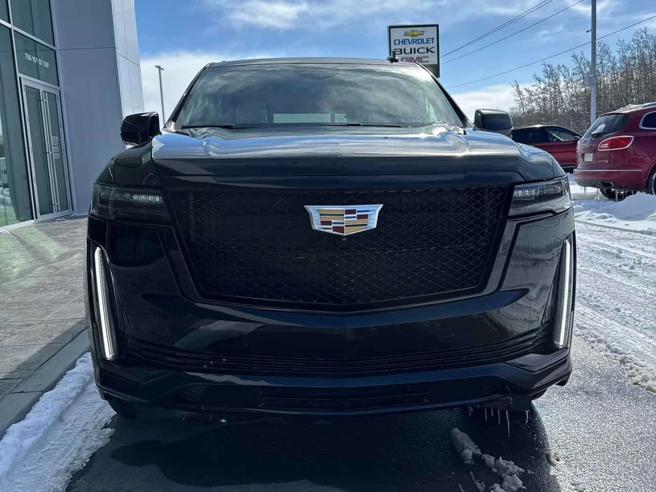 Cadillac Escalade Sport Platinum/ПАНОРАМА/ВТОРИ ГУМИ/ТАБЛЕТИ, снимка 2 - Автомобили и джипове - 53998825