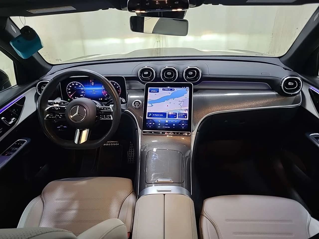 Mercedes-Benz GLC 300 ПАНОРАМА/360/AMBIENT/ЛИЦЕНЗИРАН ПРОДАВАЧ, снимка 9 - Автомобили и джипове - 54093502