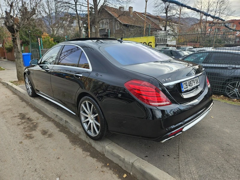 Mercedes-Benz S 63 AMG 4MATIC/LONG/BURMESTER+ /CERAMICA, снимка 5 - Автомобили и джипове - 43240940