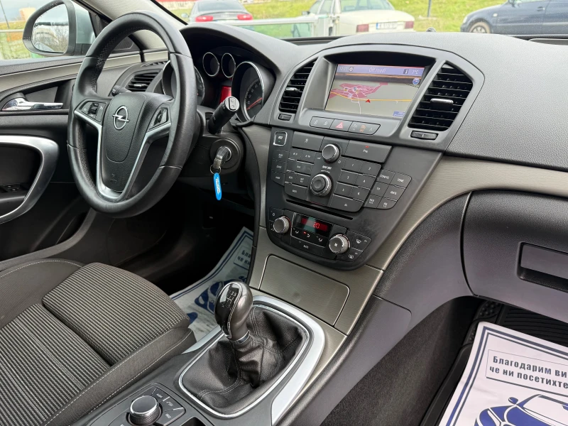 Opel Insignia 2.0CDTi, 130кс, 6ск, НАВИ, ЕВРО5, снимка 10 - Автомобили и джипове - 44003896