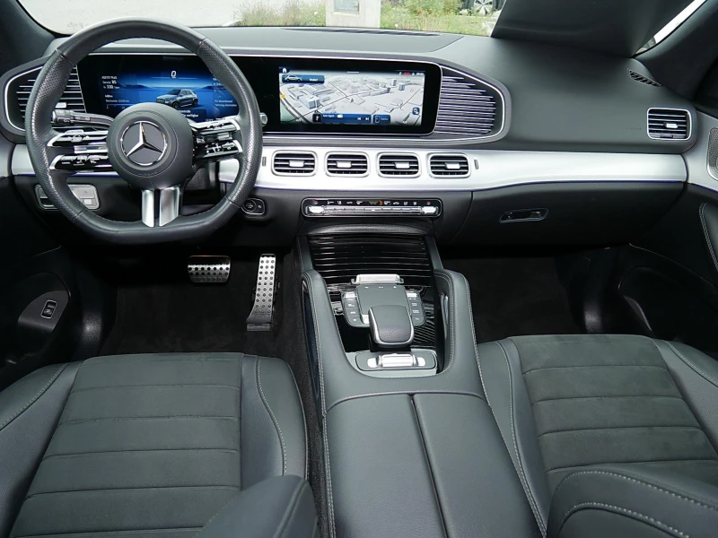 Mercedes-Benz GLE 450 d* FACE* AMG* 4M* PANO* DISTR* MEMORY* BURM* , снимка 8 - Автомобили и джипове - 51271533