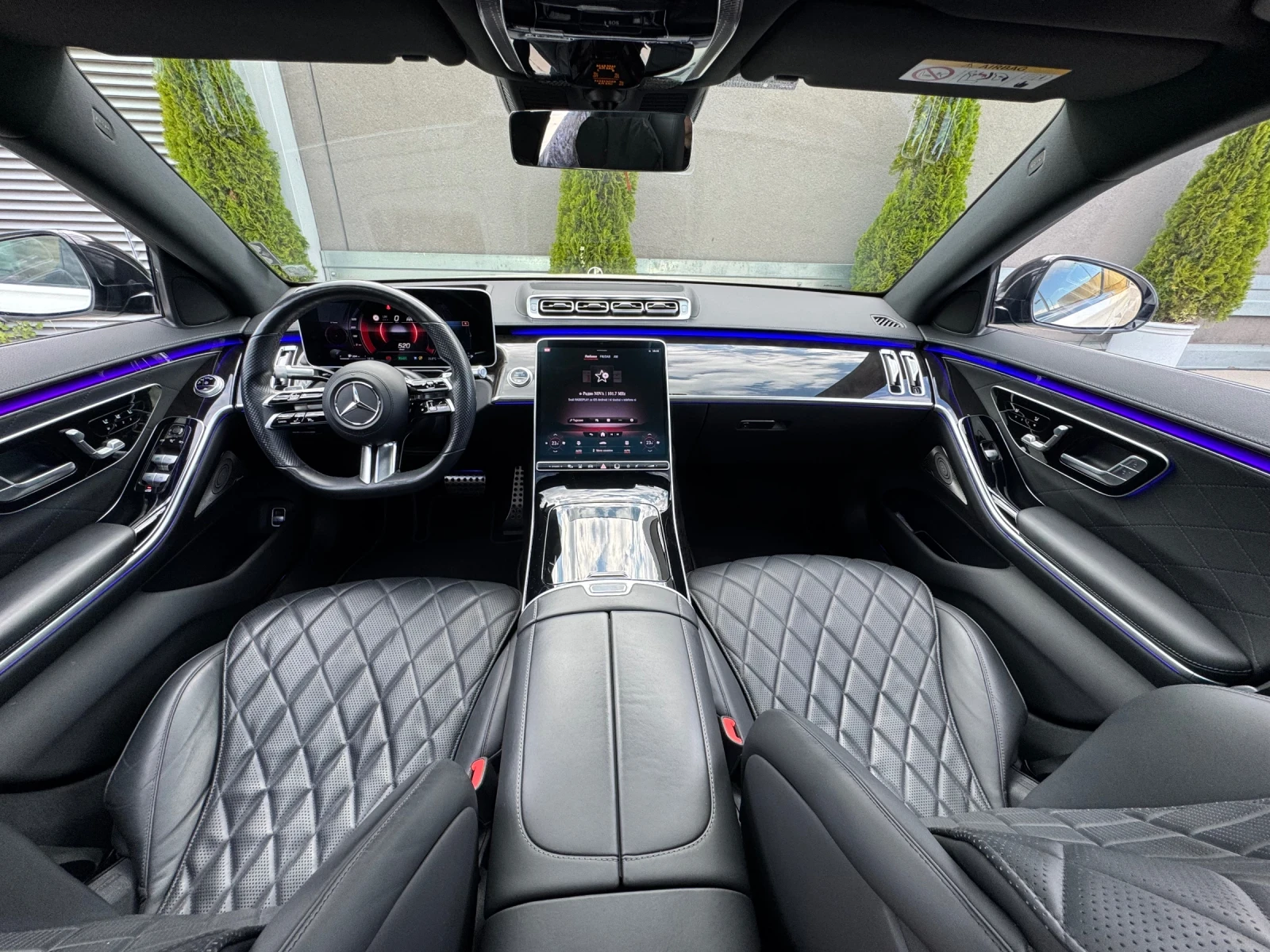 Mercedes-Benz S 500 L* AMG* 3xTV* AMBIENT+ * BUR* DIST* 3D* 21 *  - изображение 10
