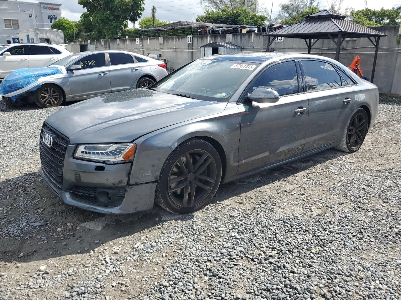 Audi A8 L Matrix* Обдух* BOSE* 360* Масаж* Въздух*  - изображение 2