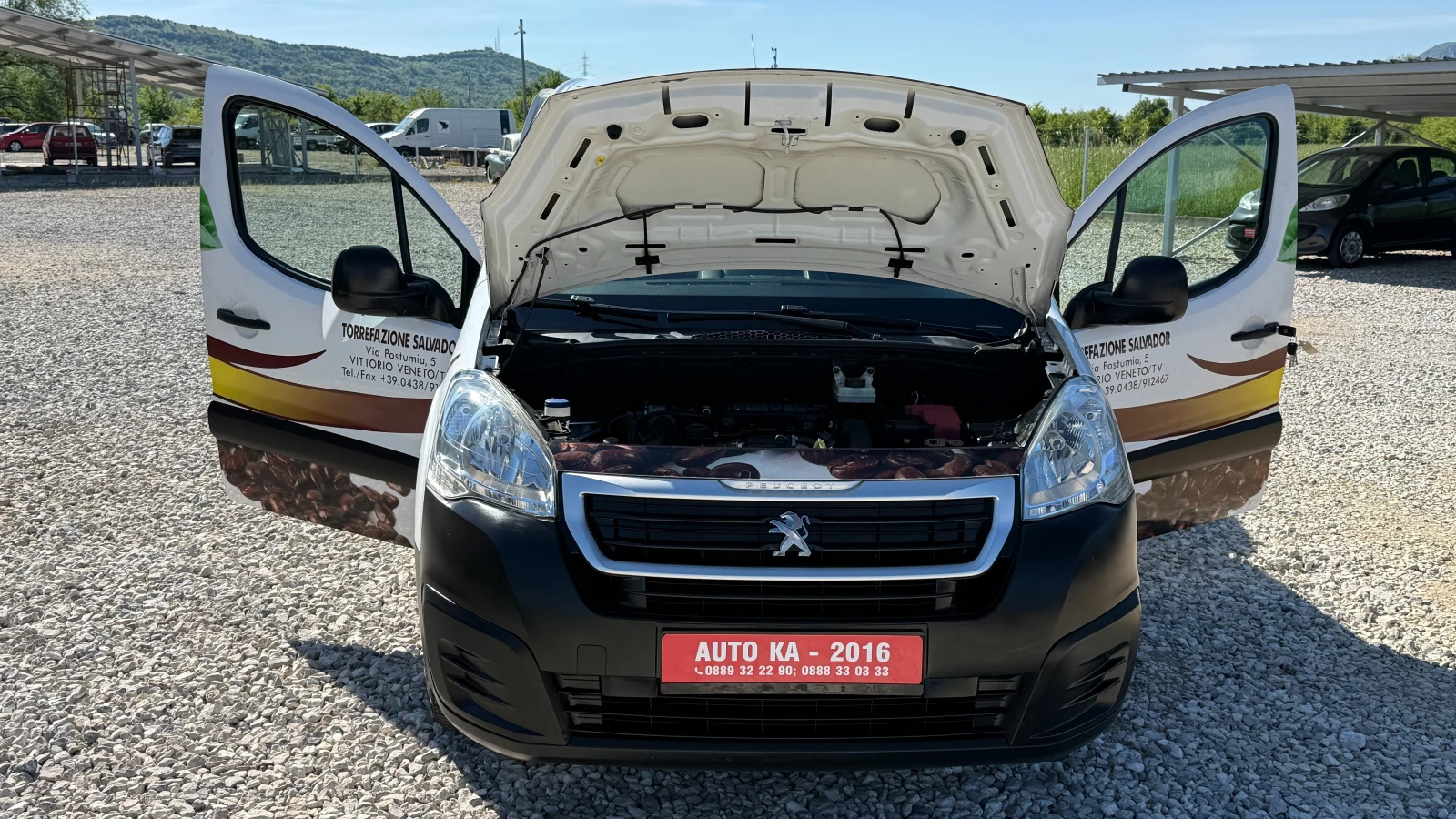 Peugeot Partner 1.6BLUEHDI-90кс-EURO 6B/НОВ ВНОС ОТ ИТАЛИЯ, снимка 10 - Автомобили и джипове - 54554143