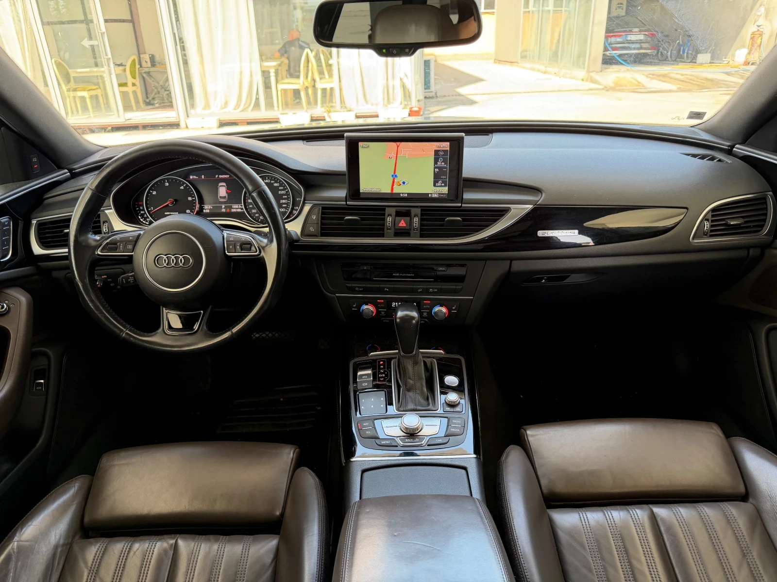 Audi A6 Allroad 3.0 Bi TURBO-320к.с-PANORAMA, снимка 12 - Автомобили и джипове - 54697382