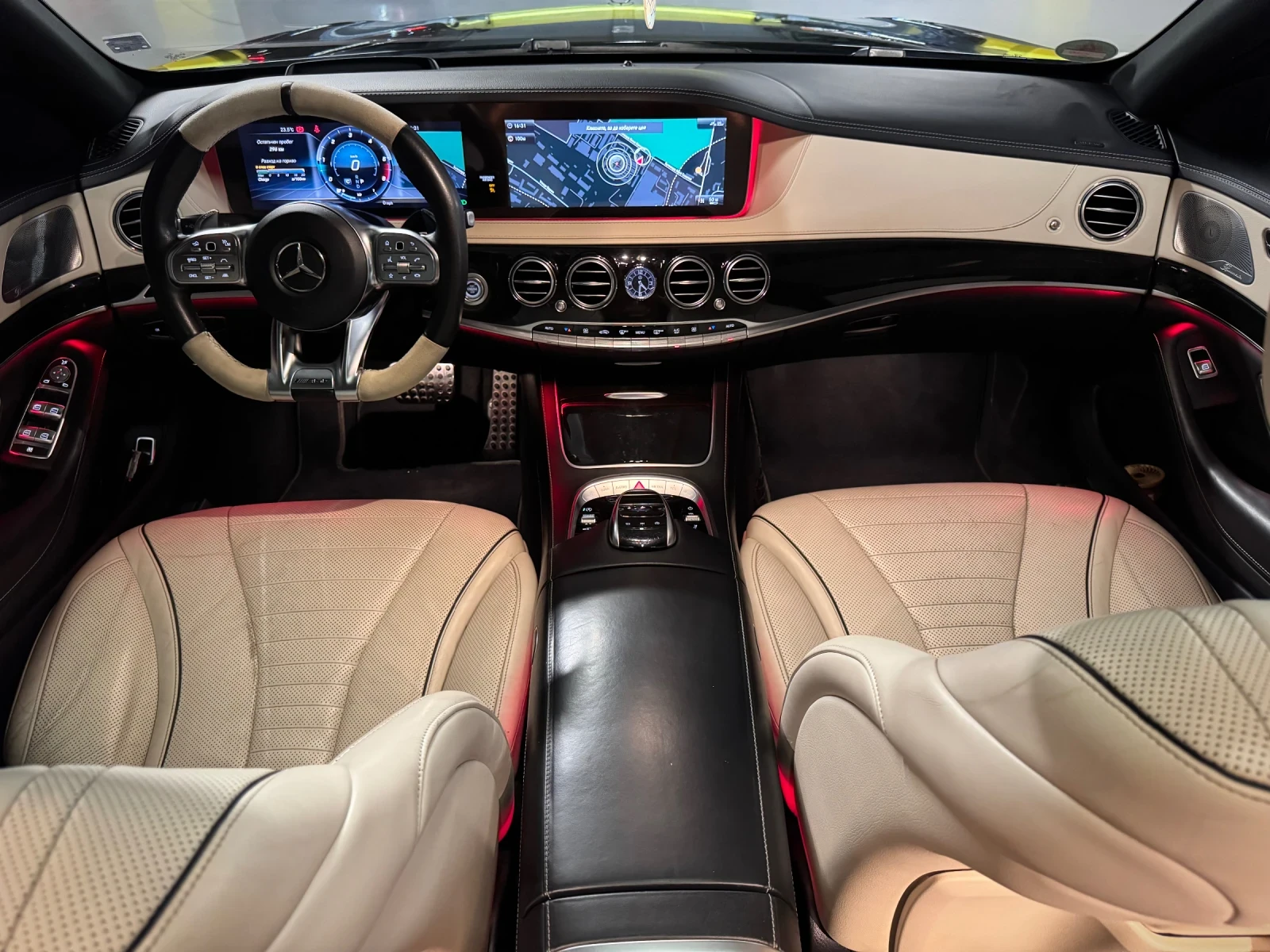 Mercedes-Benz S 350 9-G Full Facelift Exclusive AMG, снимка 9 - Автомобили и джипове - 55845746