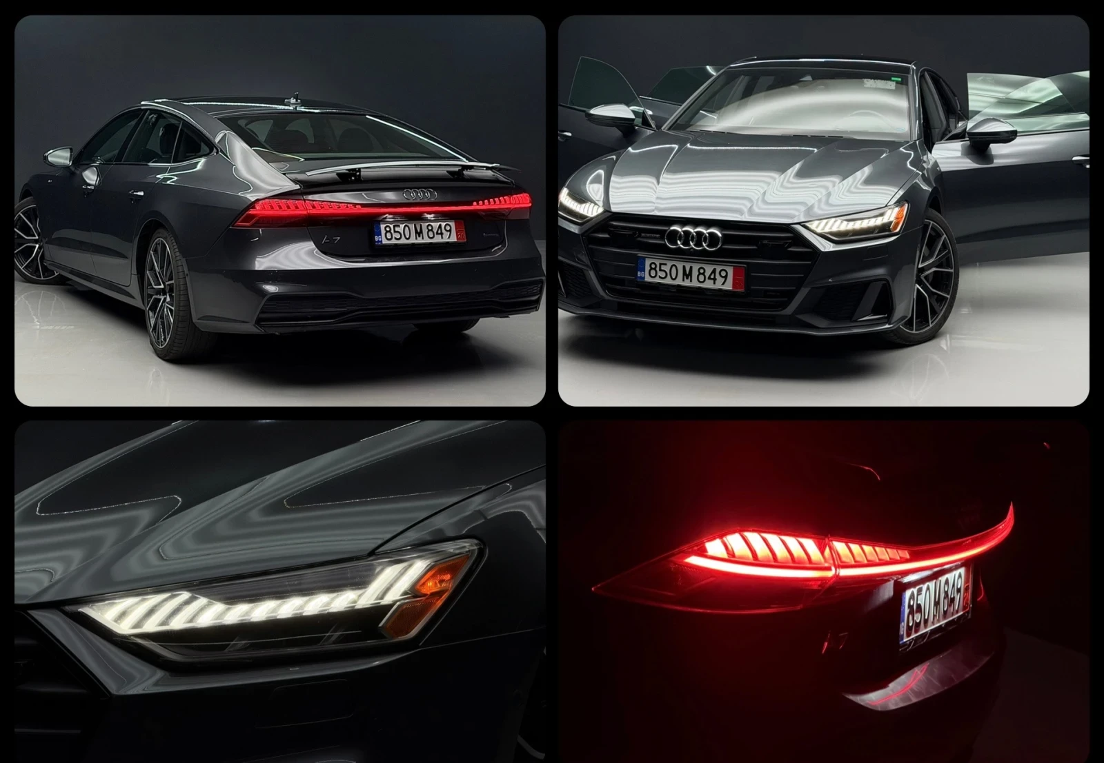 Audi A7 55 Tfsi, 90000КМ, СМЕНЕН АЛТЕРНАТОР, МНОГО ЕКСТРИ, снимка 10 - Автомобили и джипове - 56127383